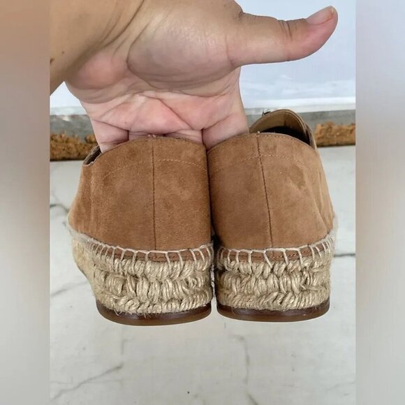 Alexander Wang Tan Devon Suede Espadrille Flats 37 - Picture 5 of 14
